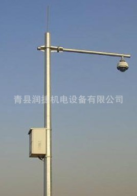 天网工程专用立杆/监控杆 交通型 专业加工，定制-青县润捷直供