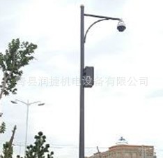 河北天网工程立杆/监控杆 交通型 专业加工，定制-青县润捷直供