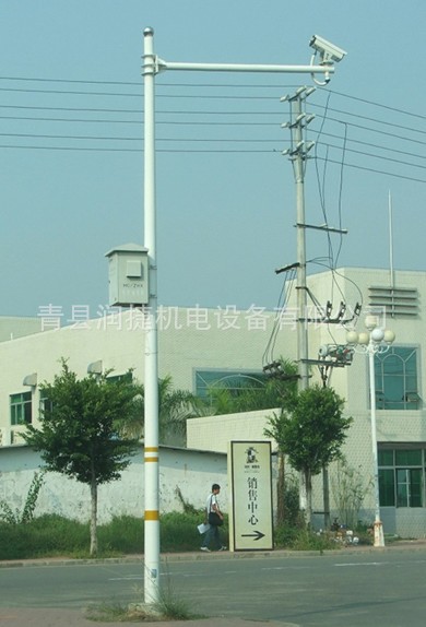 河北天网工程立杆/监控杆 交通型 专业加工，定制-青县润捷直供