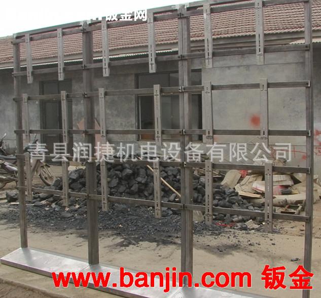 立式稳固型拼接支架墙，液晶立墙拼接屏支架-河北润捷生产