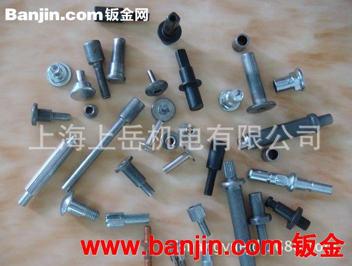 接线柱支撑杆黄铜嵌件镶件滚花滚丝加工丝杆螺纹导电极顶针顶杆