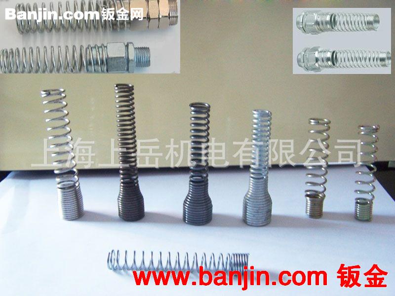 OEM铝弹簧磷青铜绕制异形弹簧连接杆螺旋金属护套软轴钢丝绳