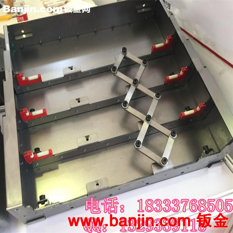 机床防护罩 机床钢板防护罩 机床导轨线轨防尘罩 数控机床防护罩