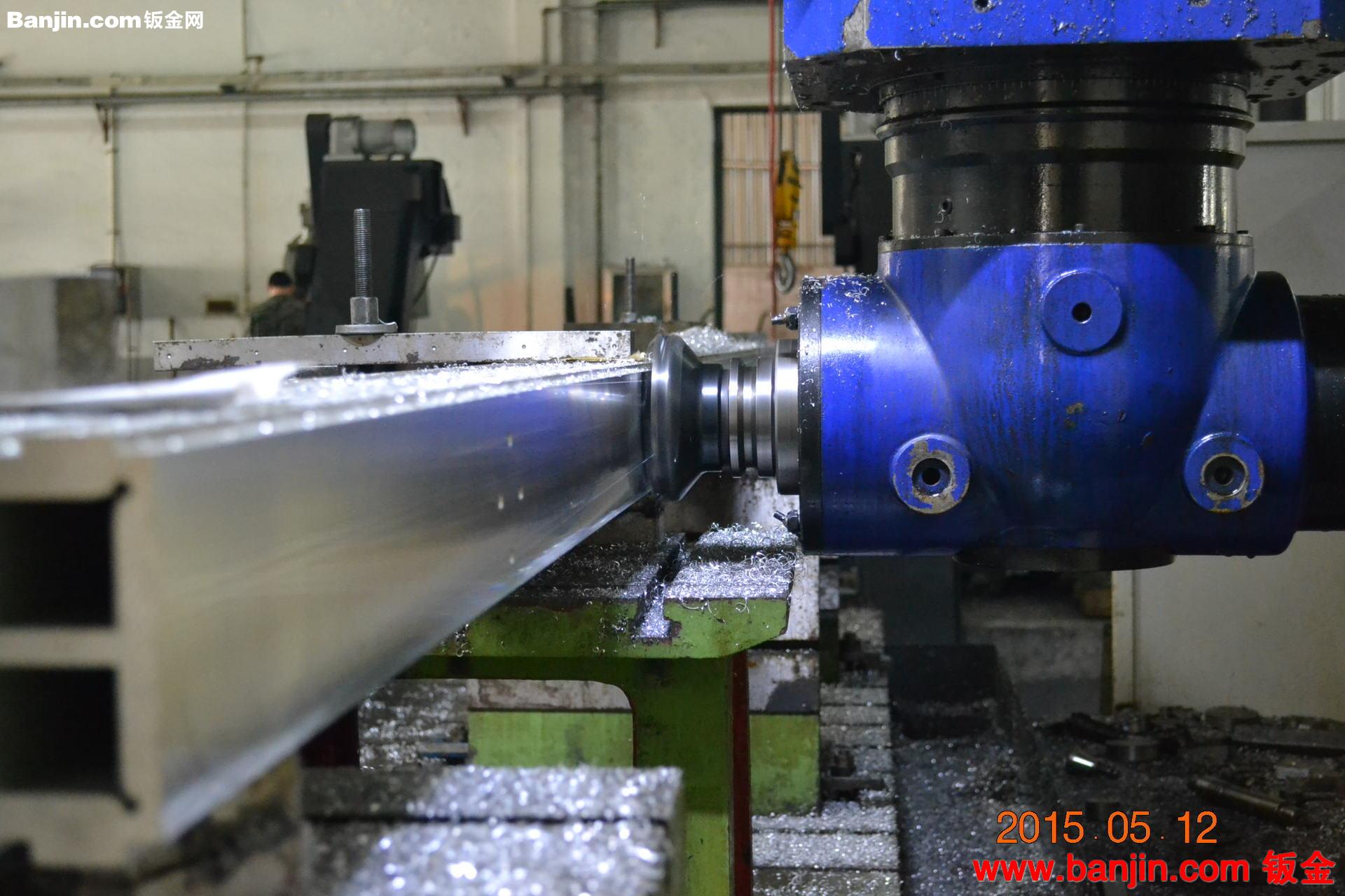 大长型铝型材CNC加工防变形0.05mm/6米