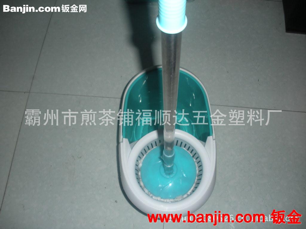 超高性价比全新打造QQ桶手压拖把 拖把 方便托 好神拖 旋转拖把