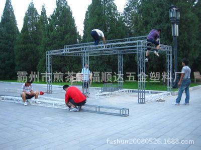 特价出租方管圆管桁架，广告宣传背景，舞台背景，婚庆道具