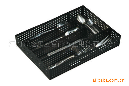厂家供应不锈钢刀叉篮 餐具盒 沥水篮