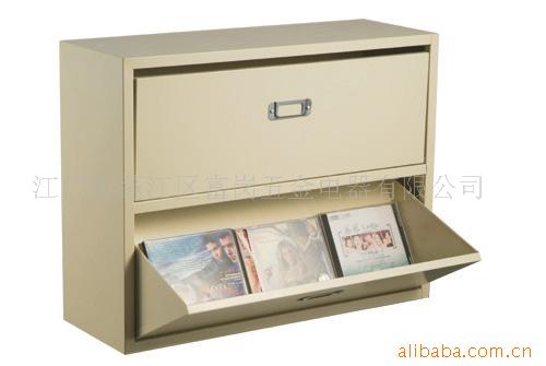 供应铁制喷漆CD 架、影碟架、影音制品收纳架