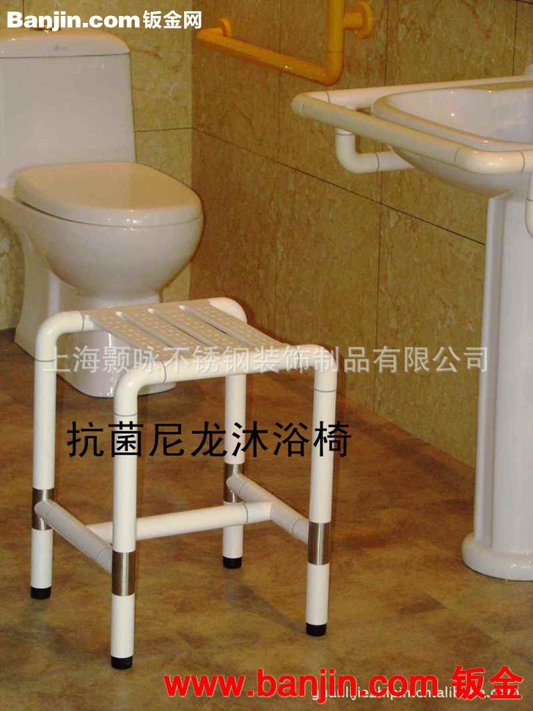 供应养老院 无障碍残疾人老年人抗菌尼龙浴室沐浴凳