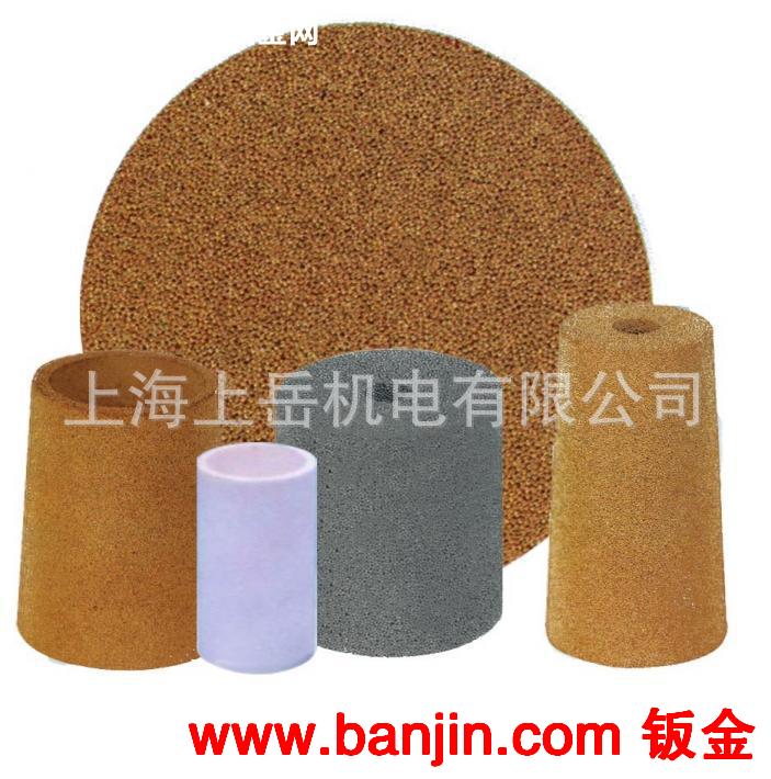 初效过滤铜颗粒烧结过滤片OEM来图定做非标铜烧结连接管套管堵塞