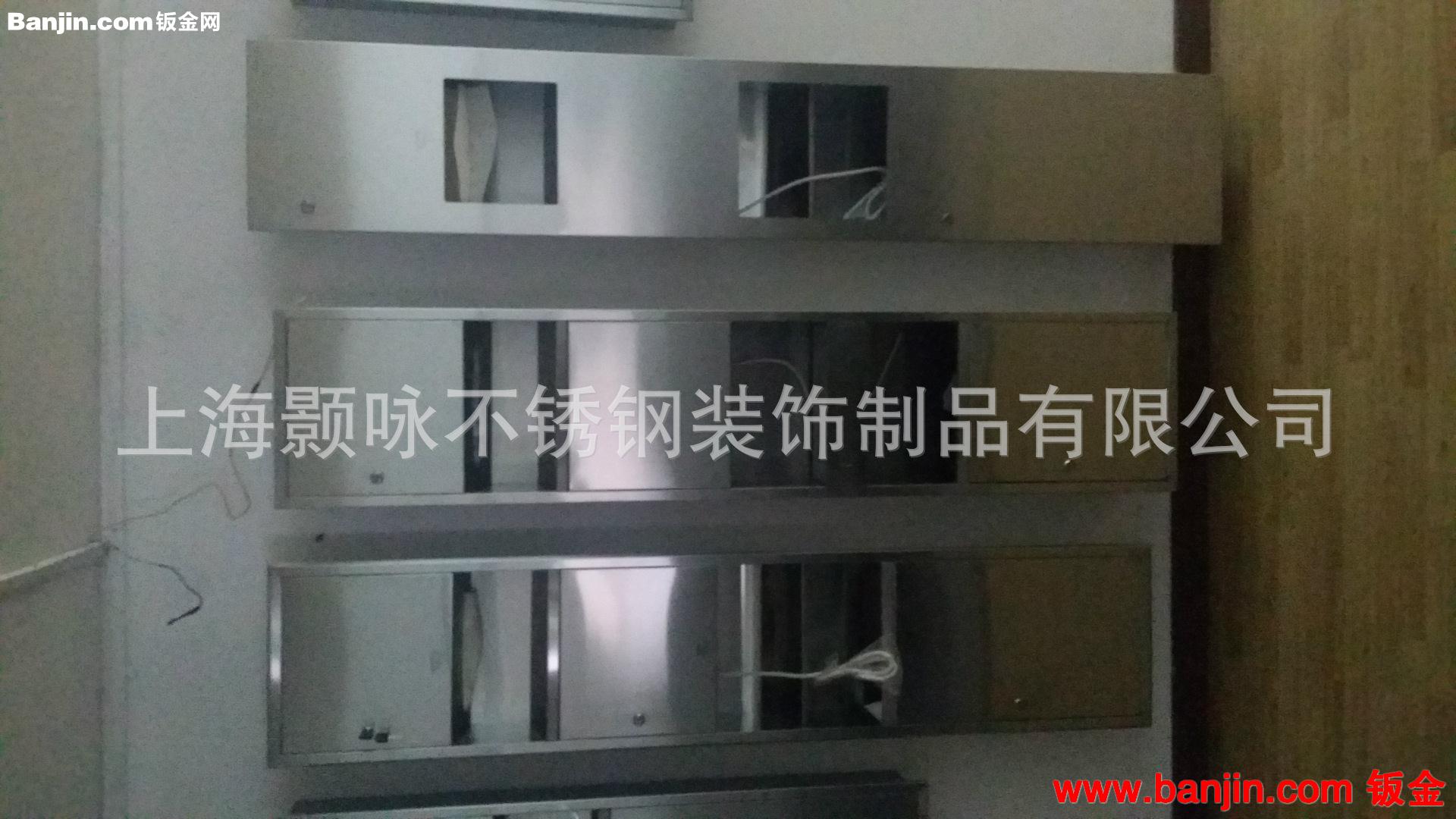 酒店娱乐场所高档不锈钢嵌入式垃圾桶暗装组合柜 带抽纸盒干手器