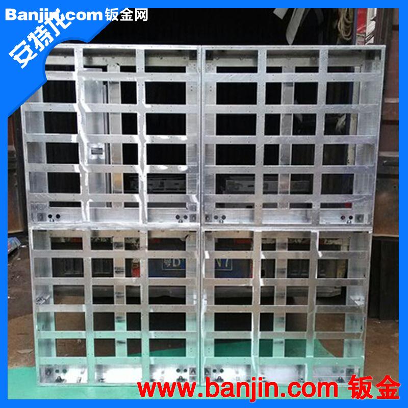 厂家供应 铝合金led喷漆箱体 铝合金型材组合箱体