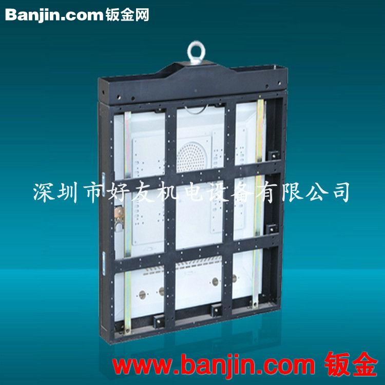 厂家提供 76MM租赁吊装型材箱体 喷漆led箱体