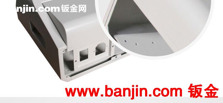 青县厂家定制壁挂嵌入式工控机箱非标电气设备钣金电表机箱加工