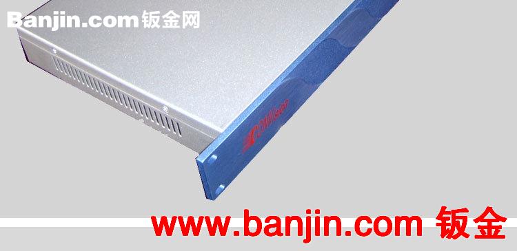 北京青县厂家设计加工1u 2u 3u工控机箱网络钣金机箱