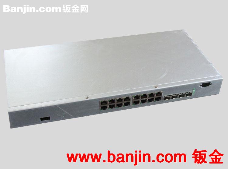 北京青县厂家设计加工1u 2u 3u工控机箱网络钣金机箱