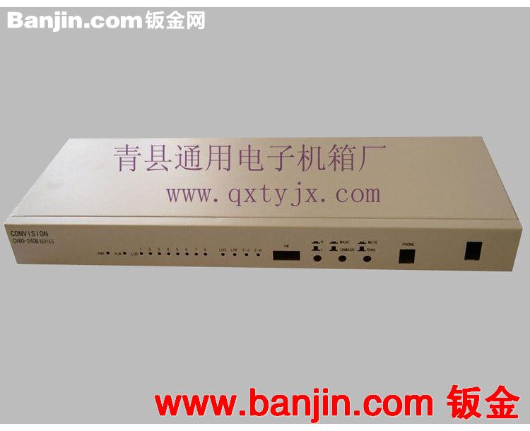 北京青县厂家设计加工1u 2u 3u工控机箱网络钣金机箱
