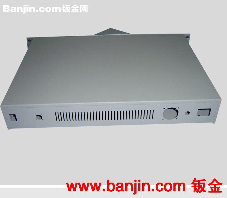 北京青县厂家设计加工1u 2u 3u工控机箱网络钣金机箱