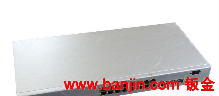北京青县厂家设计加工1u 2u 3u工控机箱网络钣金机箱