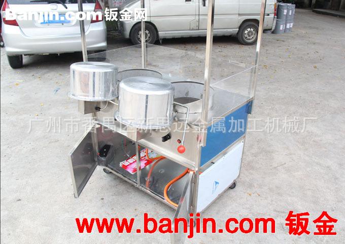 广州厂家出售 豪华型双锅爆米花机 PM-602H商用爆米花机商用车