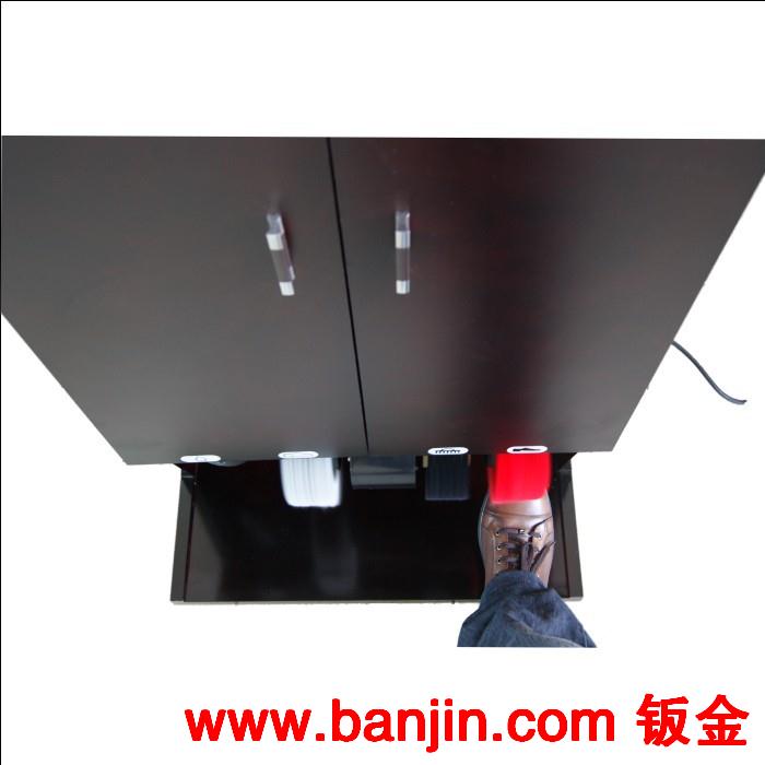 【厂家】新款银路牌实木鞋柜式自动擦鞋机/家用擦鞋机