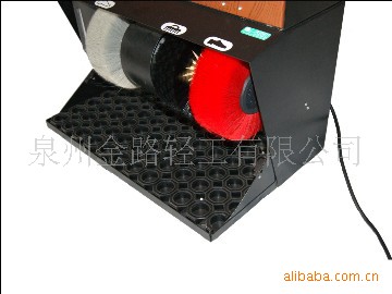 【厂家】CX-1105银路全自动酒店擦鞋机/按钮开关（木纹面板）
