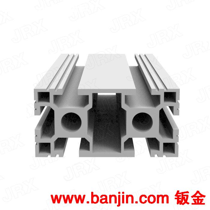 厂家推荐JRX-Y-4080-2.0异形工业铝型材 工业铝型材加工