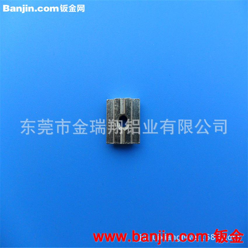 供应铝型材配件 08m8半圆螺母 后置螺母 开槽螺母