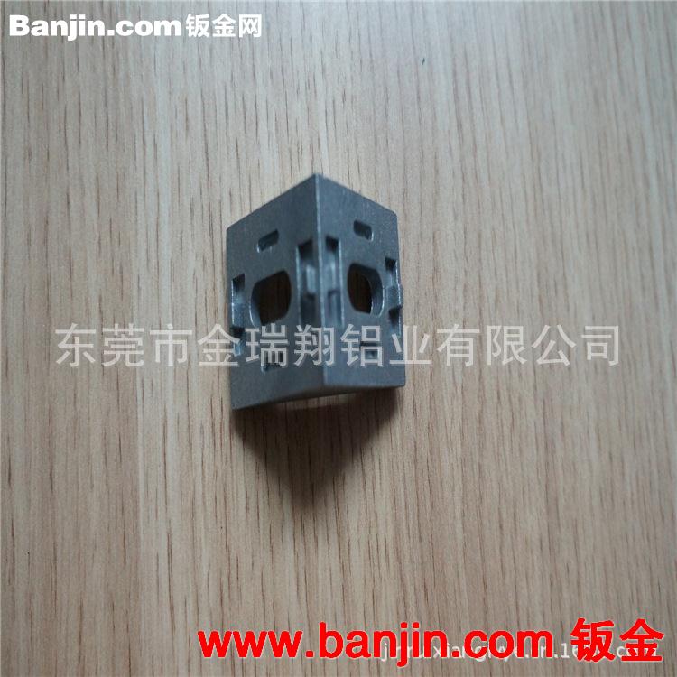 大量现货供应工业铝型材配件直角连接件 30 40工业角码连接角码