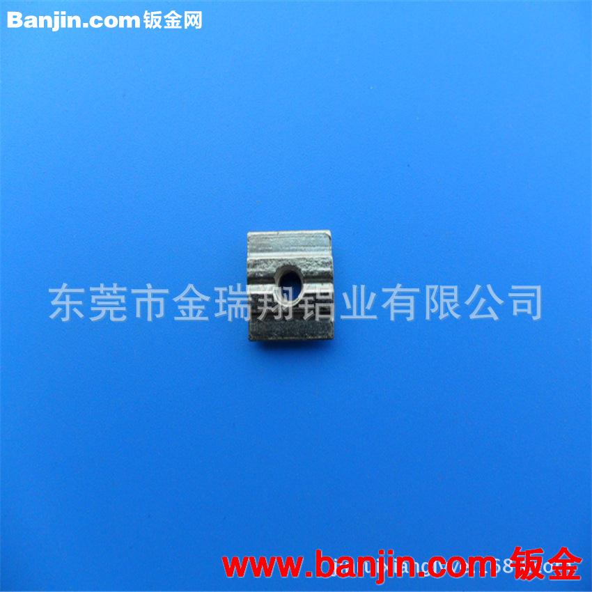 东莞螺母厂家直销 4040工业铝型材专用08M8方型螺母