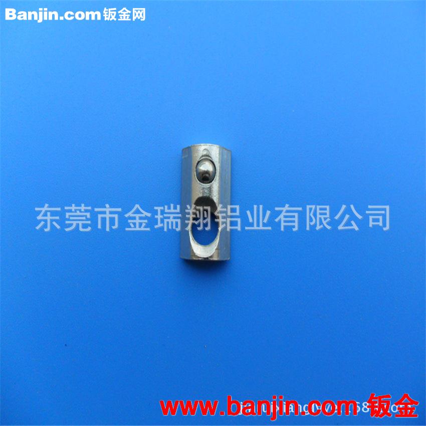 东莞螺母厂家直销 4040工业铝型材专用08M8方型螺母
