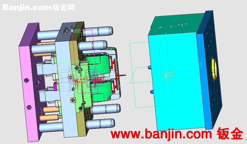 塑料制品模具开发  UG  CAD设计 出图  五金机械金属 管类加工