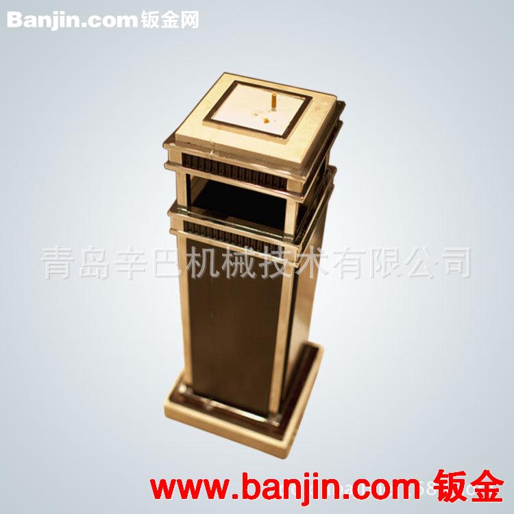 专业生产 市政不锈钢垃圾桶 双桶垃圾桶 户外环保分类垃圾桶