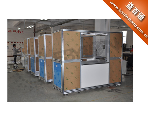 钣金专业加工厂 铝型材机柜批量生产 机箱机柜批量加工就选益百通
