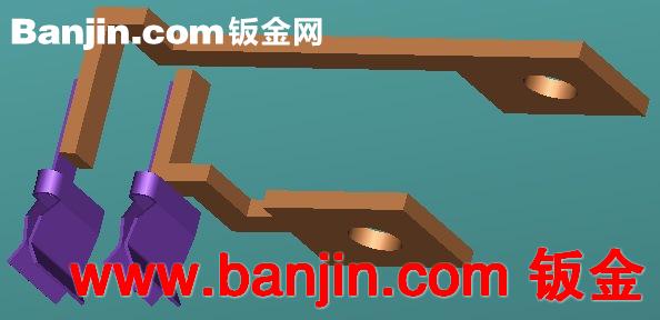 铜冲压件 电子插件 接触片