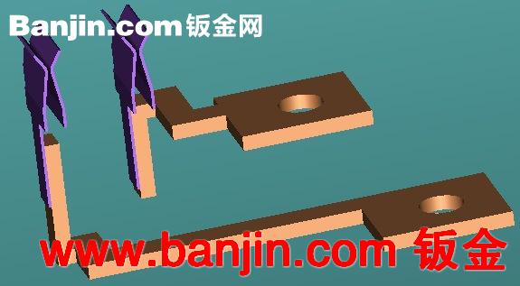 铜冲压件 电子插件 接触片
