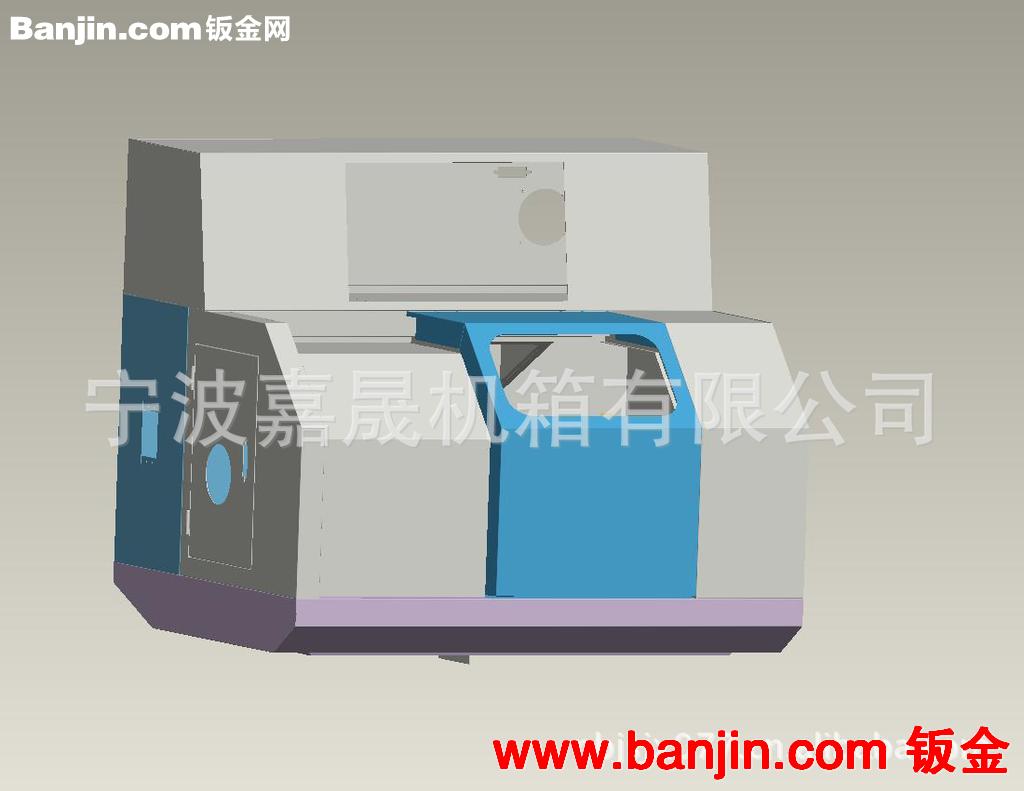 【加工】20系列普通型数控车床外壳加工 机柜钣金|控制柜钣金加工
