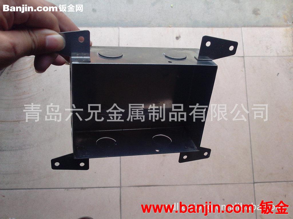 六兄批量生产不锈钢接线盒，预埋接线盒，金属接线盒，电缆盒