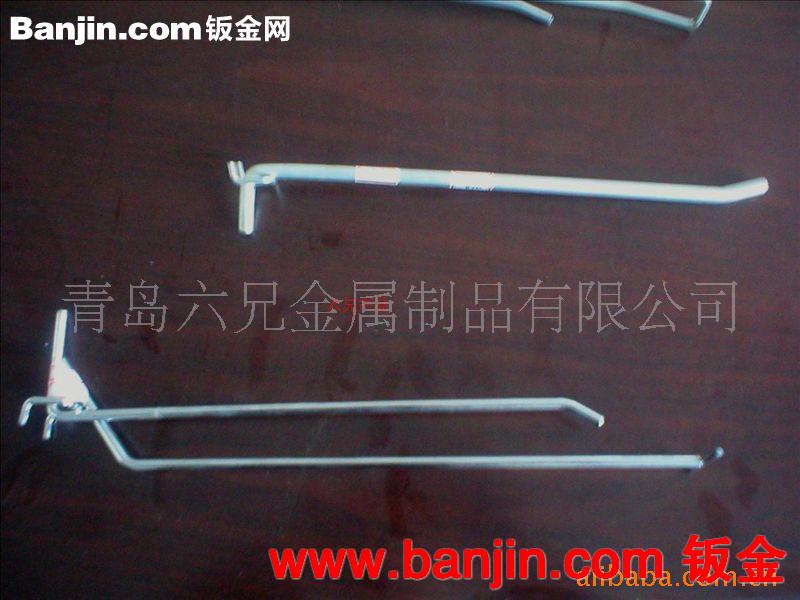 库存批发展示架配件，展示挂钩，喷塑铁丝挂钩(图)