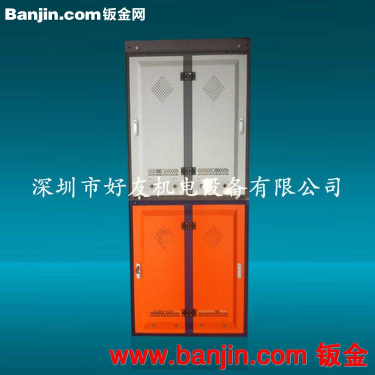 厂家直供 超薄温度显示屏型材箱体 led数字显示屏箱体