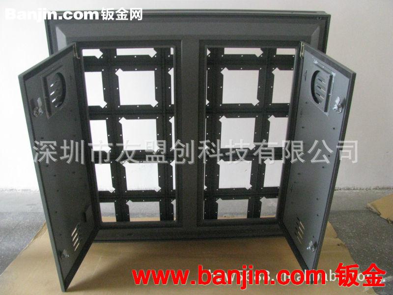 供应LED显示屏PH25全彩型材铝箱体，客户自定，交期准时