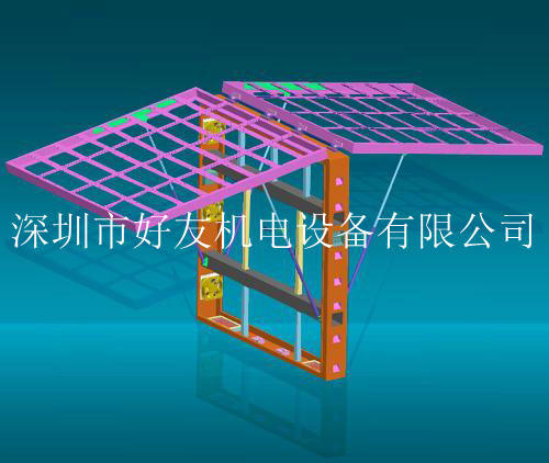 厂家定制 标准户外前翻防水箱体 高品质铝板防水箱
