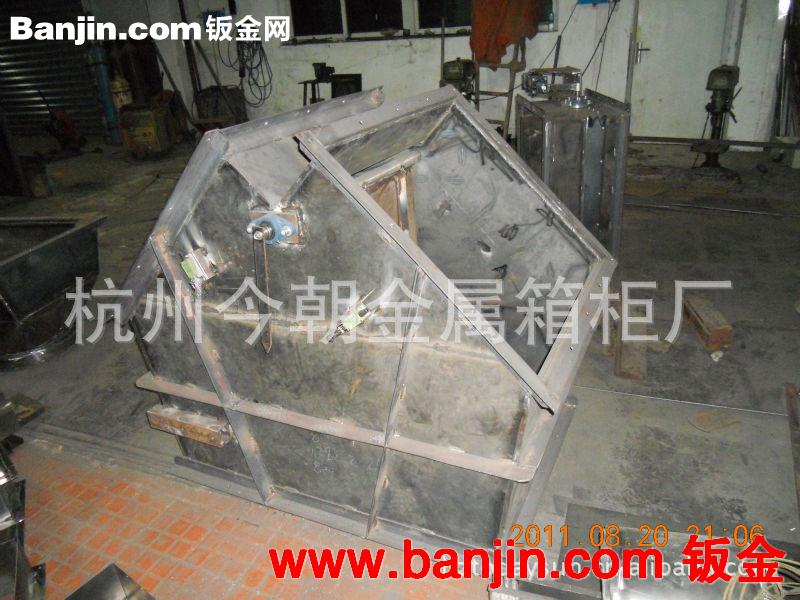 钣金加工  定制非标通风管道  风箱 天方地圆