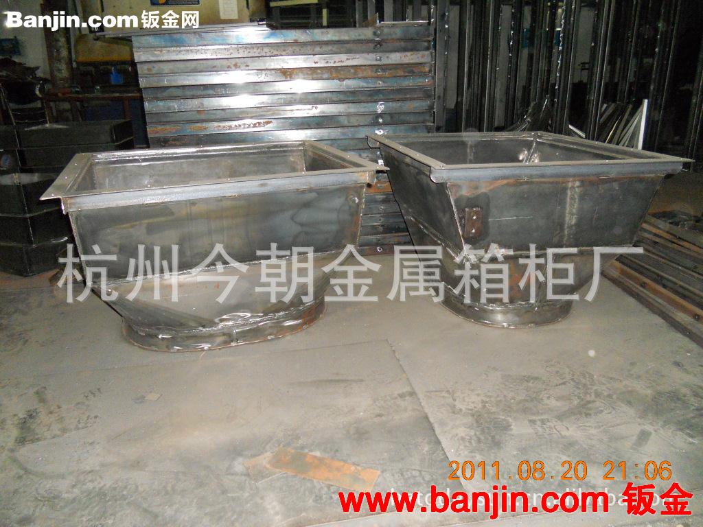 钣金加工  定制非标通风管道  风箱 天方地圆