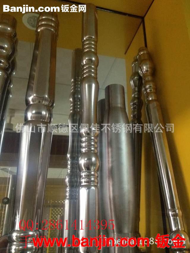 欧式风格 黑钛葫芦立柱 阳台罗马柱立柱  仿金立柱 批量定制