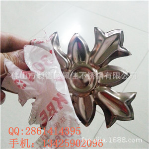 不锈钢镀铜门花 旋转门不锈钢门花 不锈钢方星 不锈钢金字塔