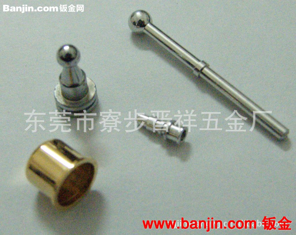 供应镀金螺母柱 铜件机加工 铜车件机加工工