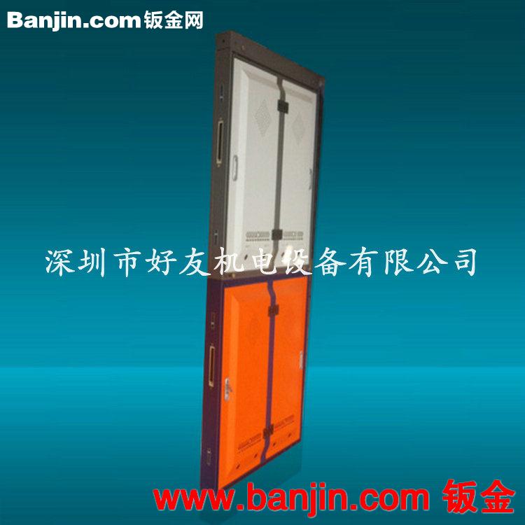 厂家直供 超薄温度显示屏型材箱体 led数字显示屏箱体