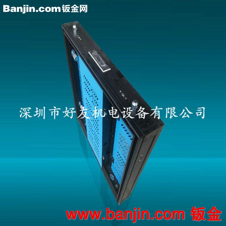 厂家直供 超薄温度显示屏型材箱体 led数字显示屏箱体