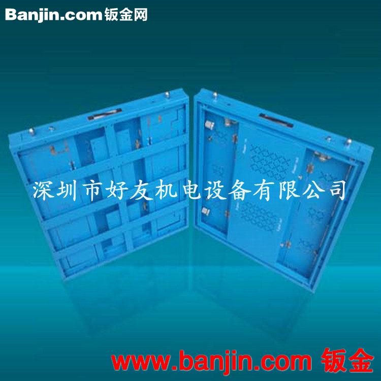来图加工 双面前翻高亮led箱体 车载直插led箱体